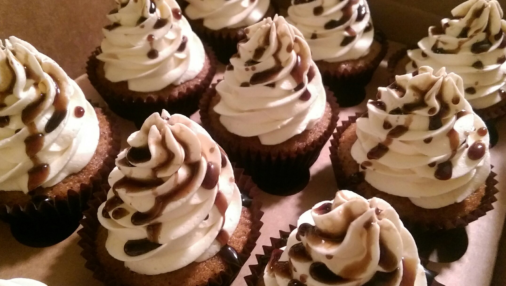 Rumchata Root Beer Float Cupcakes