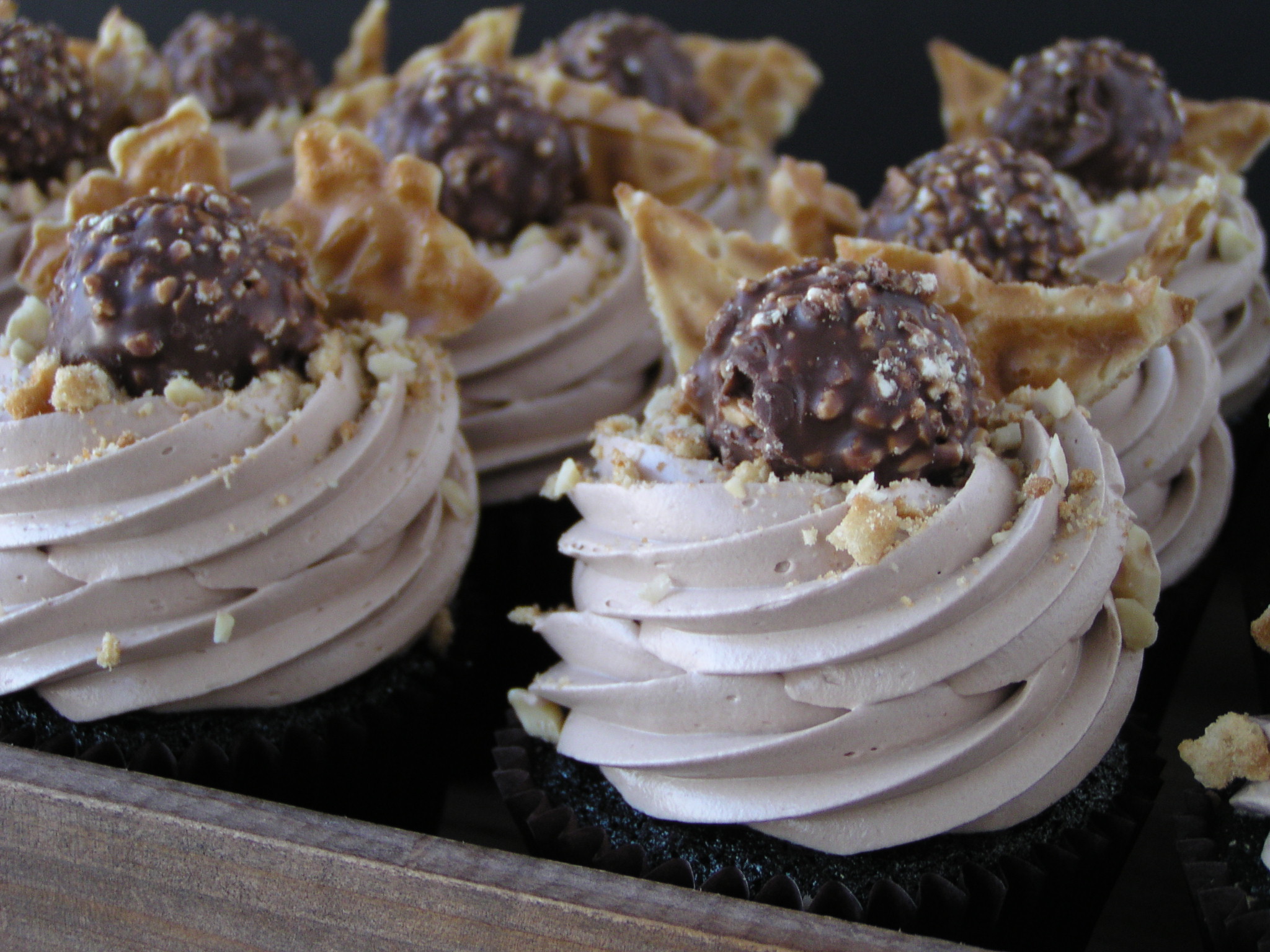 Chocolate & Nutella Cupcakes