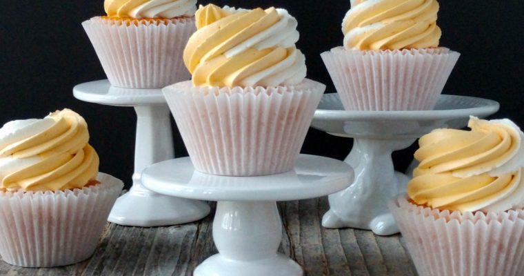 Mimosa Cupcakes